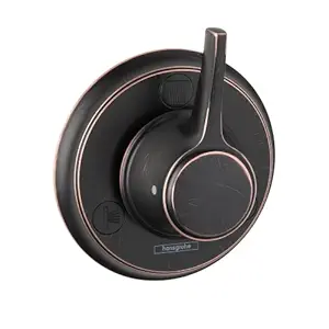 Hansgrohe 15934921 Metris C Trio/Quattro Trim, Rubbed Bronze