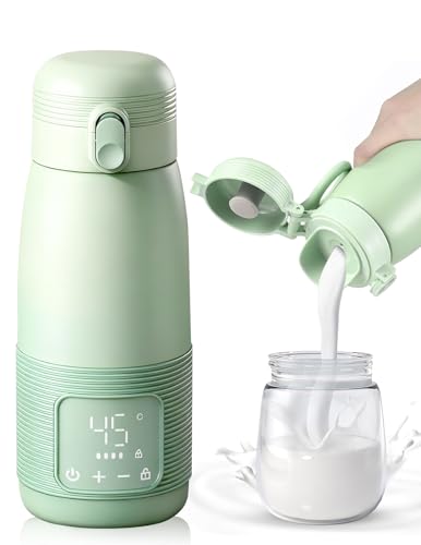 Chauffe-biberon sans fil : gardez le lait à température idéale pour calmer les pleurs de nuit