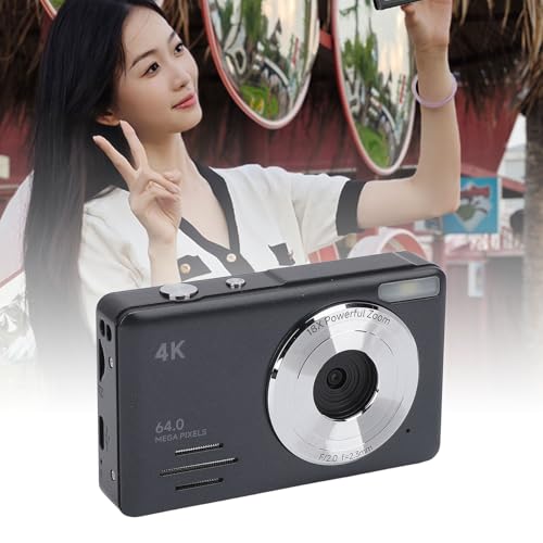 Cámara Digital Compacta Acouto 4K 64MP con Zoom 18X miniatura 5