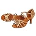HIPPOSEUS Mujeres Zapatos de Baile Latino Práctica de satén Salón de Baile...