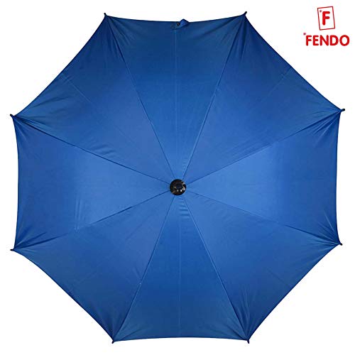 Image of Fendo 23 Inch Wooden Umbrella for Men & Women | Windproof Waterproof Umbrella for Daily Travel & Office Use | Auto Open Stick Umbrellas
