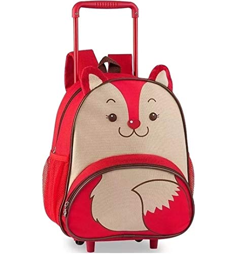 MOCHILA INFANTIL RODINHAS ZOO CLIO PETS RAPOSA CP2099B