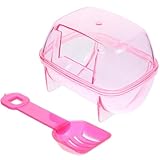 Tofficu Kleines Hamster Sandbad Haus Transparente Badewanne Praktisches Kleintier...