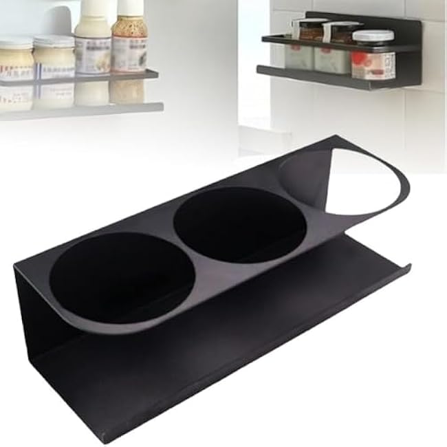 Generic Magnetic Water Bottle Organizer, 2 in 1 Compatible with Stanley 40 Oz, Fridge Tumbler Organizer with Strong Magnetic Hold