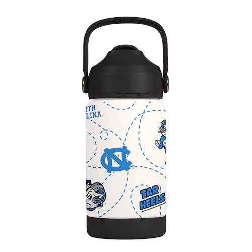 Image of Logo Brands NCAA Mascot Stainless-Steel Kids Bottle -Soft Silicone Mouthpiece, Easy To Carry, Kid-Friendly Design- Great For School & On-The-Go