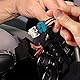 Bingfu Autoradio Antenne Signalverstärker, Doppel Fakra auf DIN Stecker Adapter mit Phantomeinspeisug Kompatibel mit Volkswagen Audi VW Skoda BMW Fahrzeug Auto Audio Radio Stereo Head Unit Empfänger