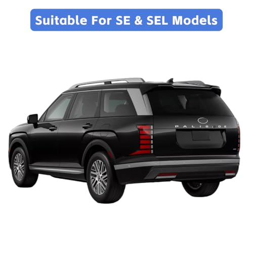 Image of Mud Flaps for 2026 Hyundai Palisade SE SEL Mud Guards Splash Guards Front & Rear SUV Set of 4PCS Black Heavy Duty MudGuards Exterior Accessories (Don't Fit XRT PRO & Calligraphy Models)