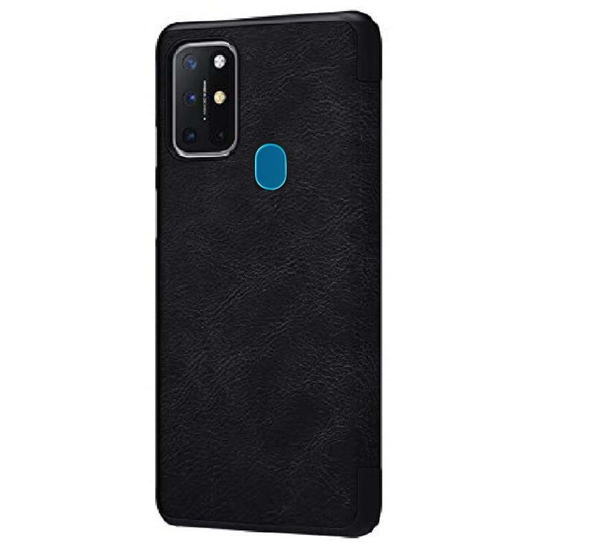 Image of WHITBULL Royal Leather Magnetic Flip case Compatible with Samsung Galaxy M21 Black