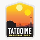 MAGNET Tatooine National Park Magnetic Vinyl Sticker Decal Magnet 5'