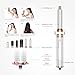 Atopskins Airbrush Haarstyler 6 in 1 Hair Styler Air Styler set mit 1000W Rundbürste, Warmluftbürste, Föhnbürste, Haartrockner, Auto Air Culer, Glättbürste, Hairstyler Airstyler für Alle Haartypen