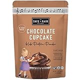 Chocolate Cupcake Kids Protein Powder by Safe + Fair | 16 Ounce Bag