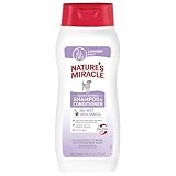 Nature's Miracle Nature’s Miracle Odor Control Shampoo & Conditioner, 16 Ounces, Lavender Scent
