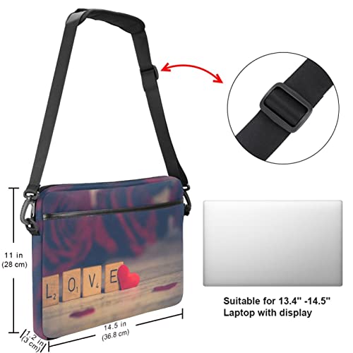 Bandolera para portátil que evita arañazos con tamaño compacto de 28x36.8 cm 5