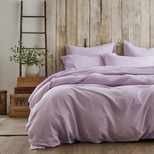 Tache Home Fashion Lavender Spring Purple Duvet Cover, King