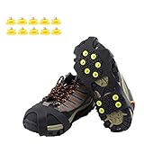 Fácil de usar: fácil de poner y quitar. Adecuado para todo tipo de calzado: zapatos deportivos, raquetas de nieve, botas de senderismo, etc. Disponible en diferentes tamaños para hombres y mujeres.