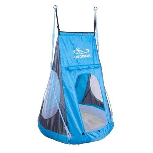 Funda de Tienda HUDORA Cosy Castle azul para columpios nido de exterior