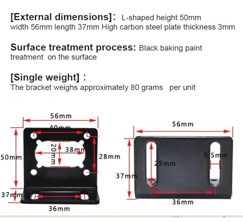 Moteur à engrenage à vis sans fin haut de gamme avec encodeur - 5