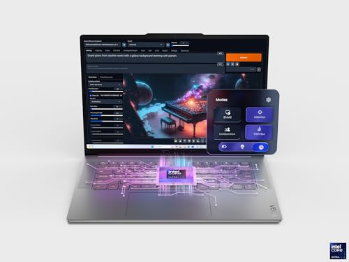 Lenovo Yoga Slim 7 15ILL9 - Ordinateur Portable Copilot+PC 15.3'' 2.8K (Intel Core Ultra 7 256V, RAM 16Go, SSD 512Go, Windows 11 Home) Clavier rétroéclairé AZERTY Français - Gris