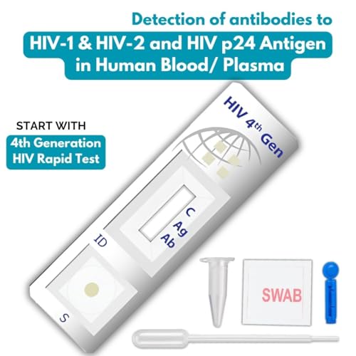 Trustline HIV 4th Generation Rapid Home Self-Test Kit (Pack of 2)