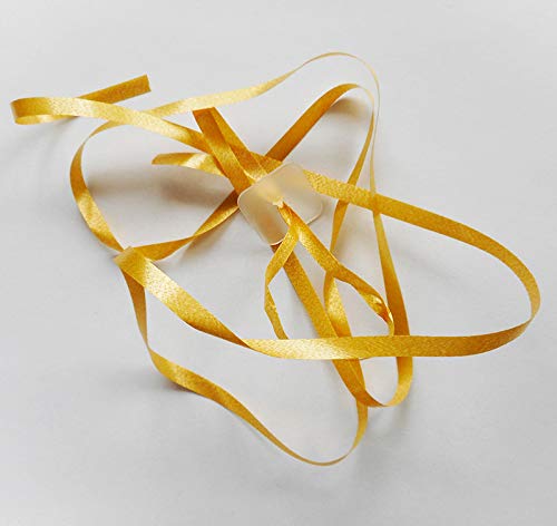 100 Stück goldene Ballonverschlüsse Luftballonabbinder Polyband mit Verschluss – 1,2m lang für Helium (Ballongas) der Ideale Luftballon Verschluss.
