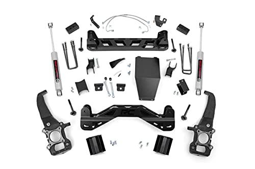 Rough Country 4" Suspension Lift Kit w/N3 Shocks for 2004-2008 F-150 4WD - 54720
