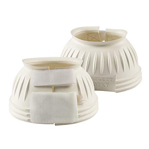 Image of HORZE No Turn Overreach Rubber Bell Boots for Horses