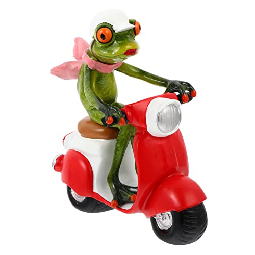 Décorations de grenouille en résine FCXDMY pour décor de fête de bureau