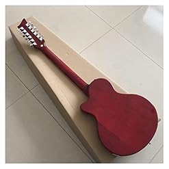 AMINIY Guitare électrique Touche d’érable en Acajou Panneau en Palissandre 12 Cordes Guitare électrique Jazz (Color… - Les Beatles, Paul McCartney, John Lennon, RIngo Starr, George Harrison AMINIY Guitare électrique Touche d'érable en Acajou Panneau en Palissandre 12 Cordes Guitare électrique Jazz (Color… – Image 6