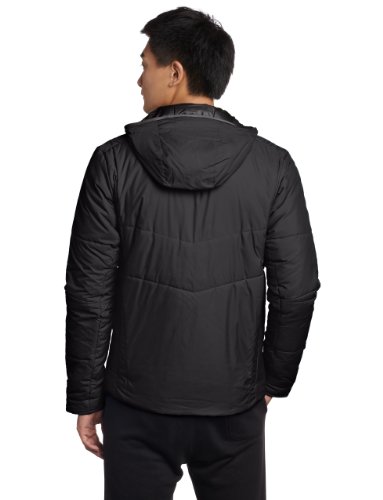 Salomon Men's Insulated Hoodie Jacket, Black, Medium