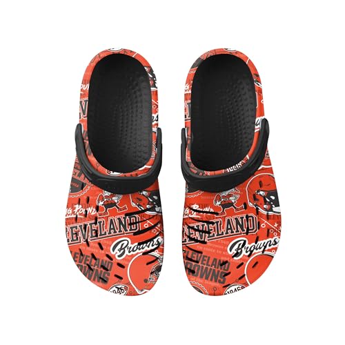 Image of FOCO Arizona Cardinals NFL Mens Historic Print Clog with Strap