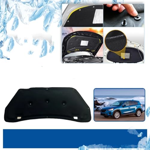 Réduire bruit moteur avec l'isolant capot pour Mazda CX-5 2012-2017 - 2