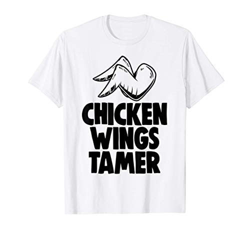 Chicken Wings Tamer Tee Shirts Funny Chicken Lovers Gifts Maglietta