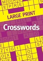 Large Print Crosswords Easy to Read Puzzles 1785998501 Book Cover