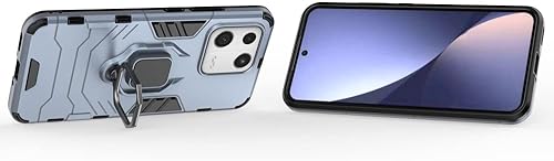 Vista 49 de Funda para Samsung Galaxy A04 4G, Cubierta De Cáscara De Soporte Para SM-A045F/DS SM-A045M/DS SM-A045F SM-A045M - Azul