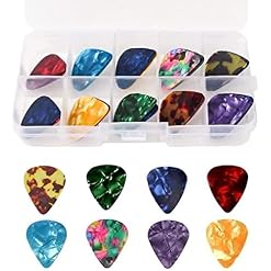 Médiators,40 Pack Médiators de Guitare Médiators Picks pour Accessoire Guitares Electrique Basses Acoustique 0,58 mm 0… - Les Beatles, Paul McCartney, John Lennon, RIngo Starr, George Harrison