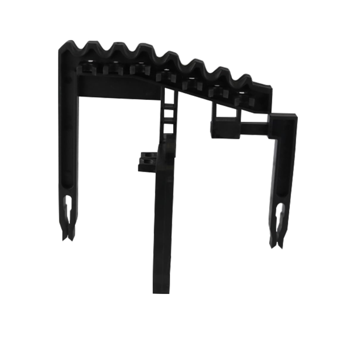 Organisateurs de clubs de golf Supports de tiges Golf 9 Iron Club Holders Divider ABS Shafts Holder Stacker s'adapte à toutes les tailles de sacs Organisateur Blk
