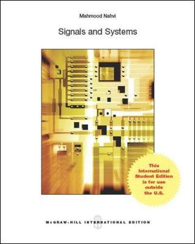 Signals & Systems (Asia Higher Education Engineering/Computer Science Electrical Engineering)