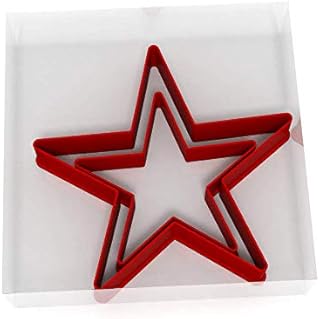 Star Set of 2 Value Cookie/Fondant Cutters Pair 5CM + 8CM - 2