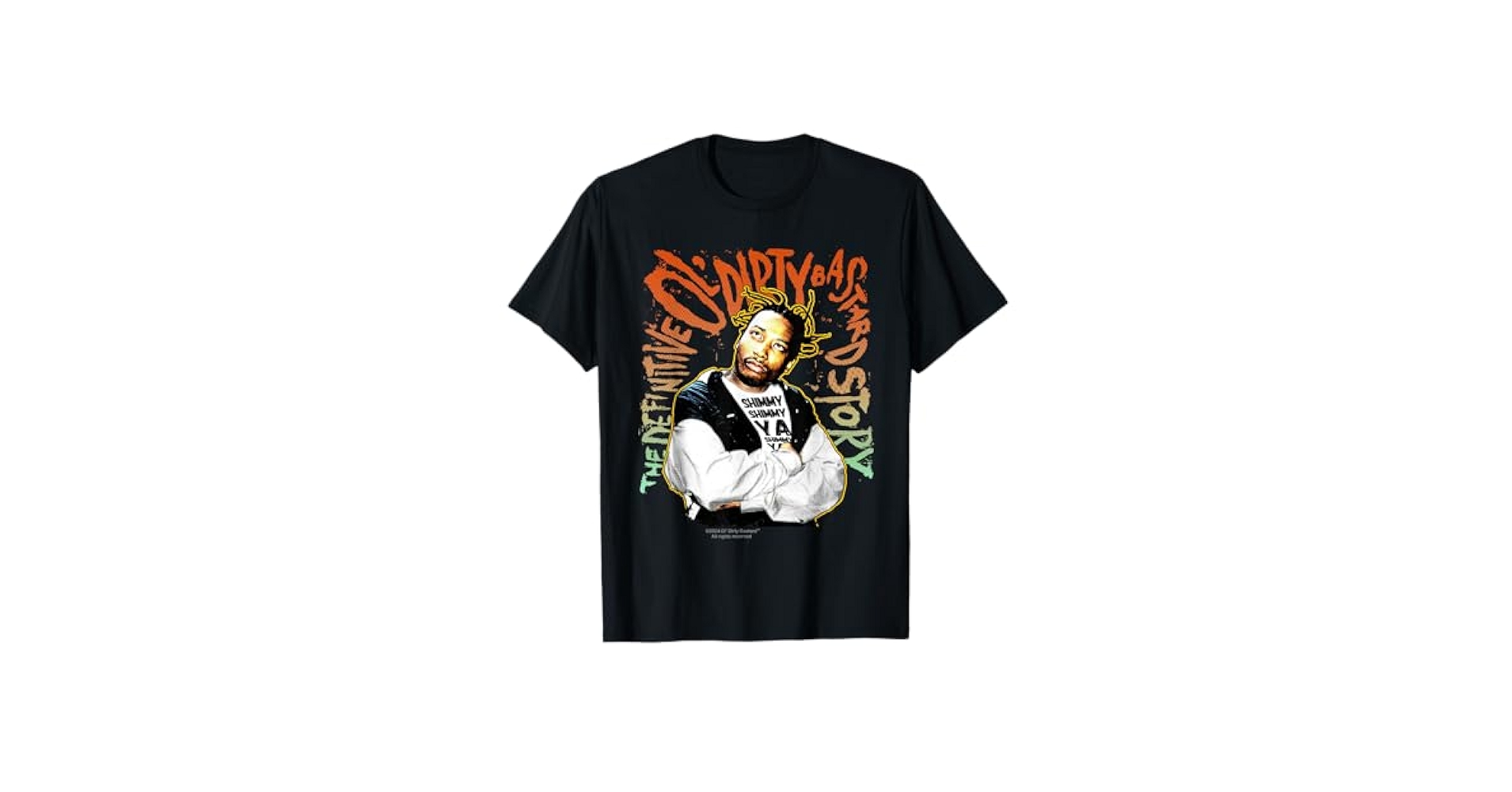 オフィシャル \" O.D.B. \" ラップ Tシャツ Amazon.com: ODB Ol Dirty Ba-ard Propaganda 90s Hip Hop Rap