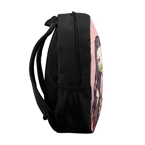 Jlahlvqu Anime Backpack 3 Pcs Set, Durable Bookbag For Girls Boys, Large Capacity Daypack With Lunch Box And Pencil Case For Work Caming #TOP4