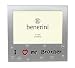 I Love My Brother - Photo Picture Frame Gift - Will take a photo of 5 x 3.5 Inches (13 x 9 cm) - Brushed Aluminium Satin Silver Color.