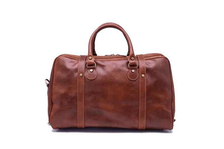 Sac fourre-tout en cuir véritable BAVIERA pour ne plus manquer d'espace en voyage - 4
