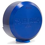 PACLOCK's 400A Series Padlock, Buy American Act Compliant, Stepped Back Puck Lock, Blue Anodized...