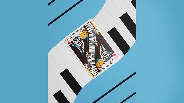 Art of Play Tempo Playing Cards, Jazz Age Inspired, Art Deco Style, Thin-Stock, Screen-Printed Embossed Tuck Case