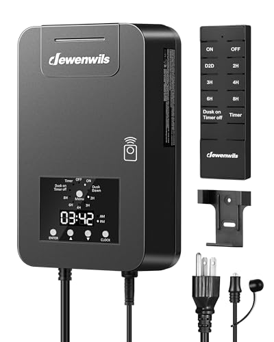 DEWENWILS 200W Low Voltage Landscape Transformer