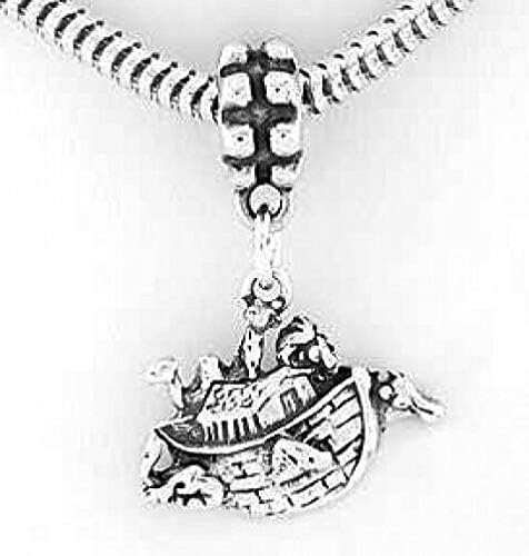 Sterling Silver Noahs ARC Bead for European Bracelet from D&J