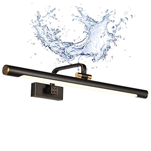 Lampe de miroir LED pour salle de bain pour une lumière douce et nette