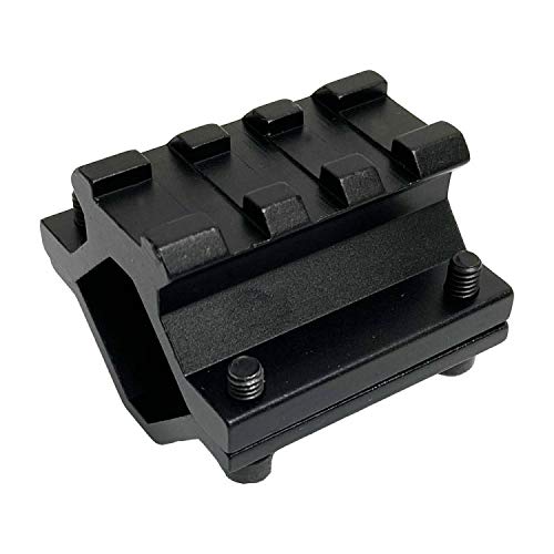 TPO BM03 Single Rail Barrel Mount 3 Slots Picatinny Weaver Barrel Mount Universal Tactical Hunting Universal Single 3 Slot 1.6 inch Barrel