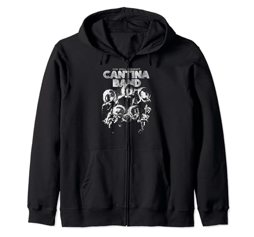 Star Wars Mos Eisley Spaceport Cantina Band Portrait Zip Hoodie