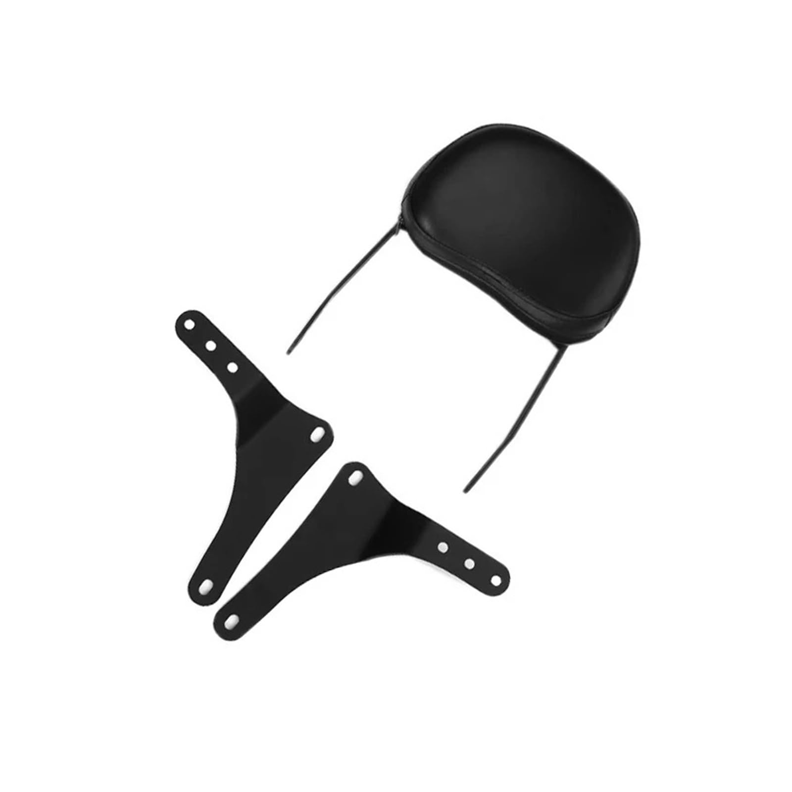 Schienale verticale Sissy Bar Misura Per KEEWAY V302C V302 C Accessori Moto Sedile Passeggero Schienale Posteriore Telaio Kit Di Montaggio Adatto Per Keeway V 302(A-Black)